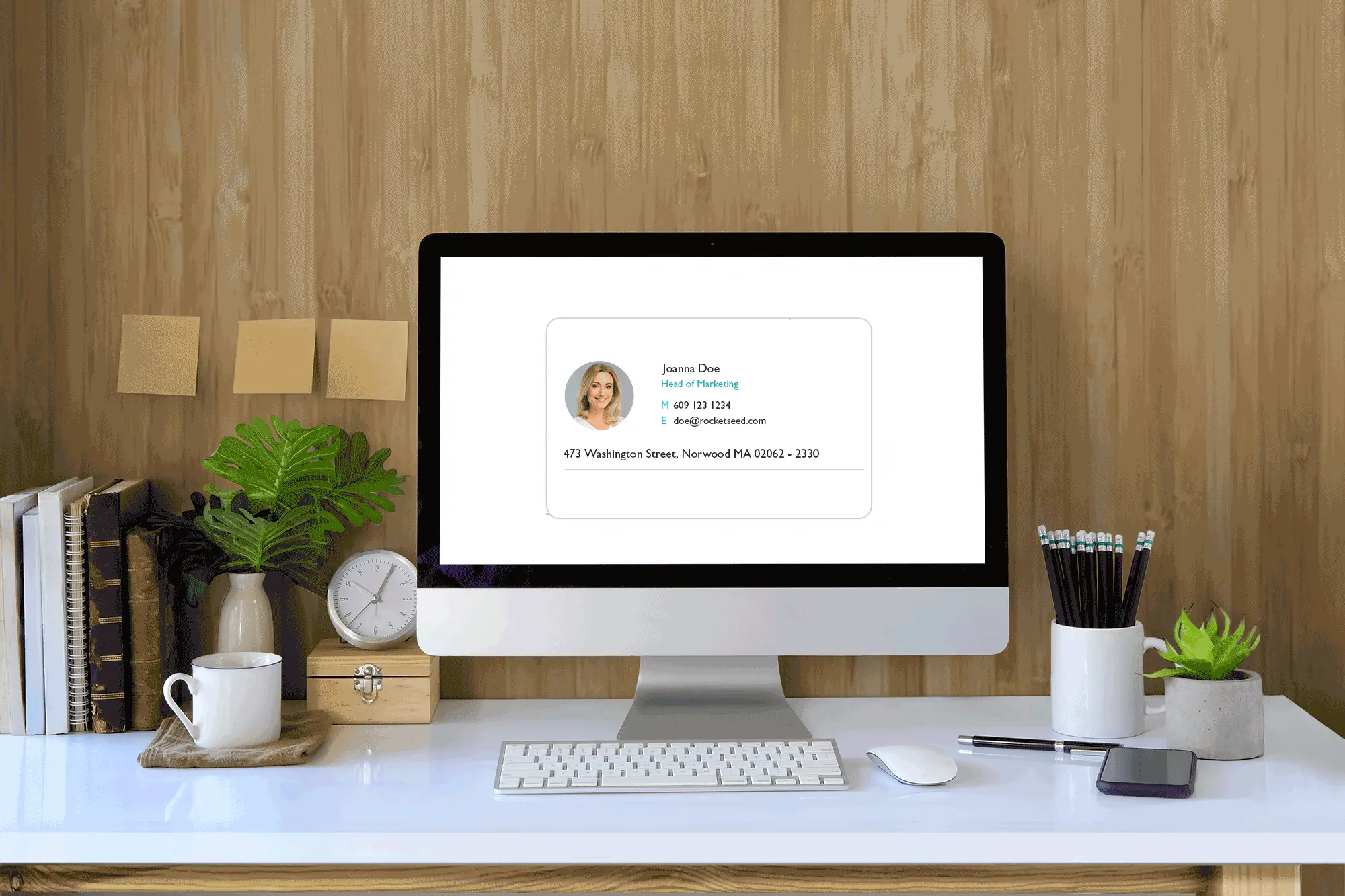 Your new email signature manager