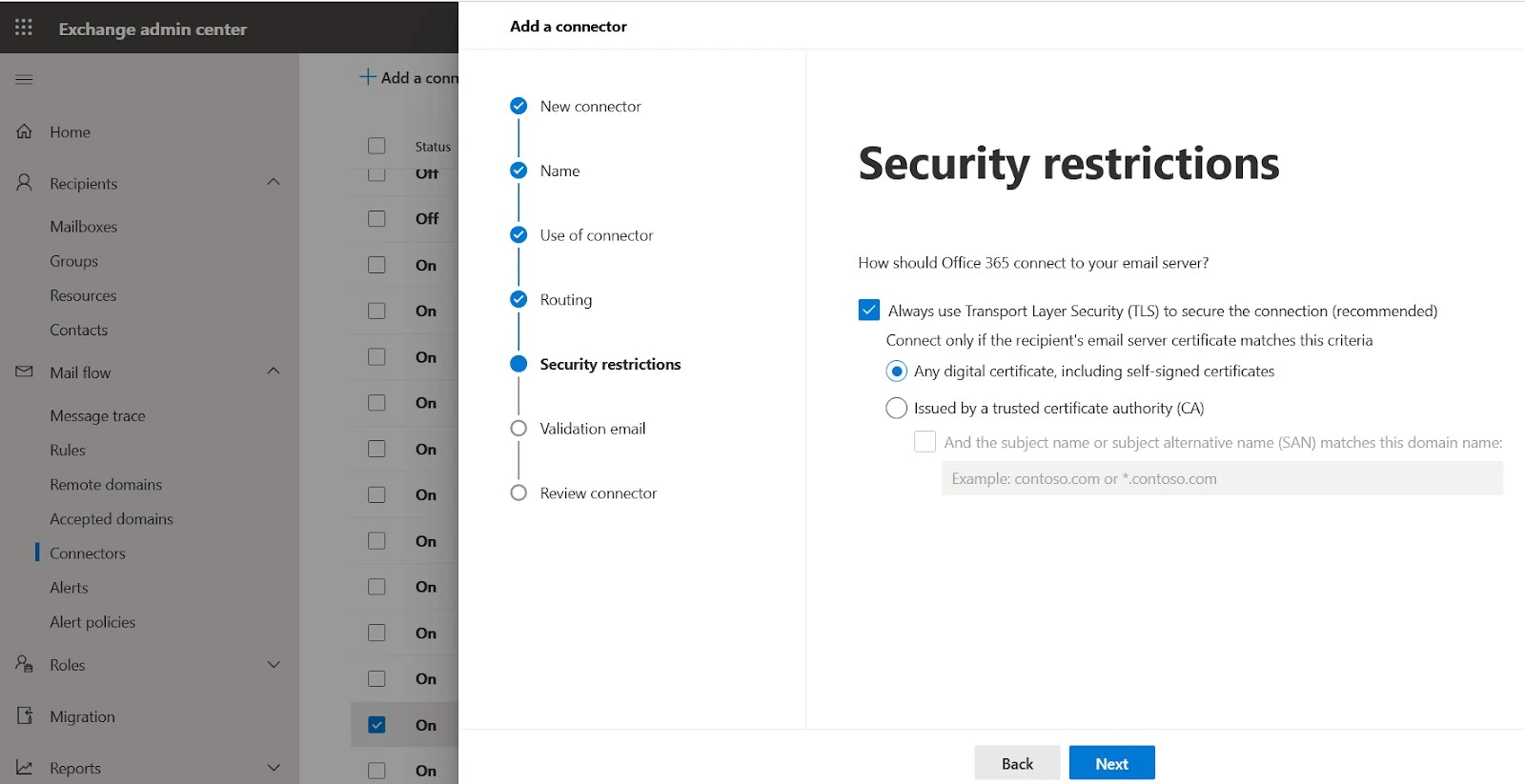 Configure office 365