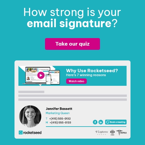 How strong is your email signature